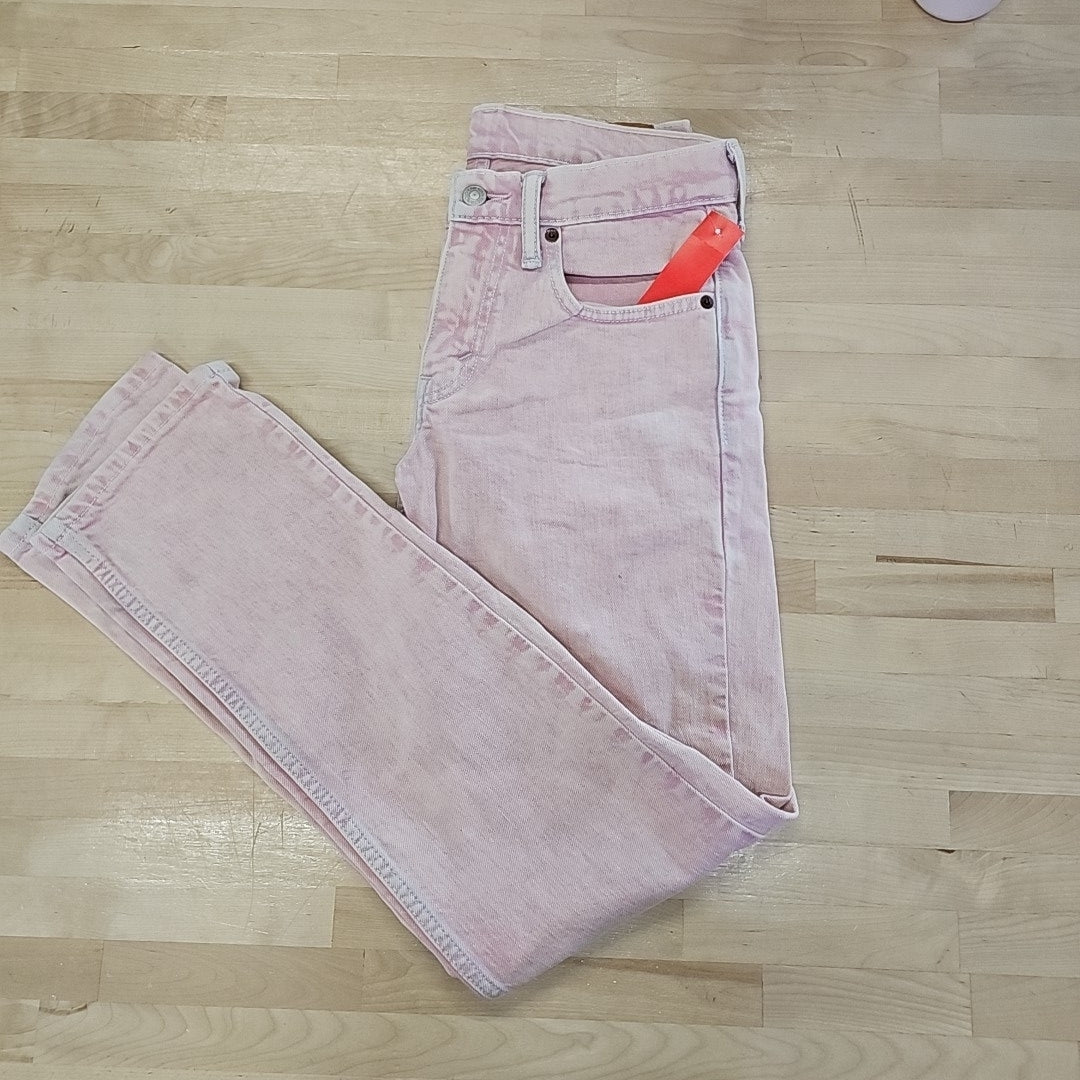Levi's Size 29 Pink Denim Preloved Jeans