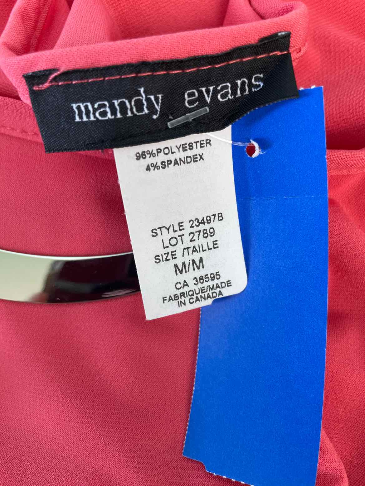 Mandy Evans Size M Melon Sleeveless
