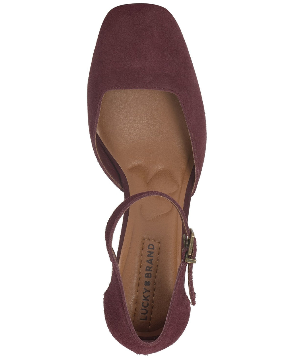 Lucky Brand Size 8.5 Cranberry Kanira Suede New Heels