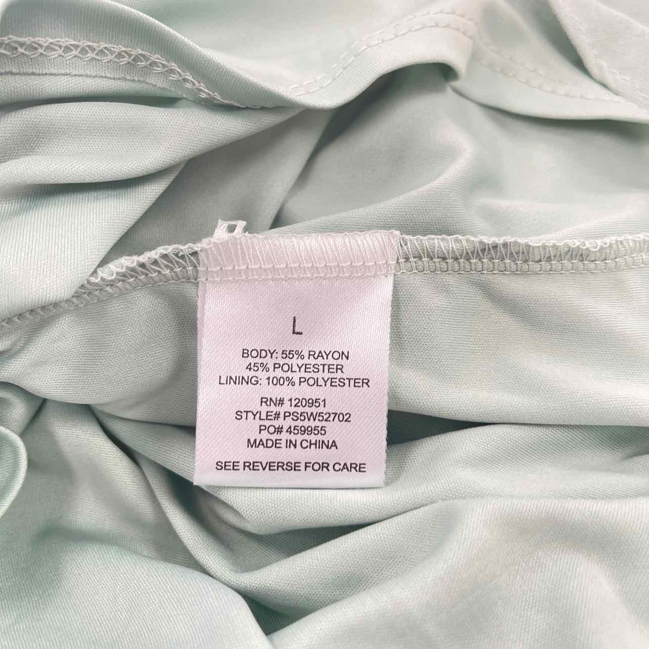 pink rose Size L Mint green New Dress