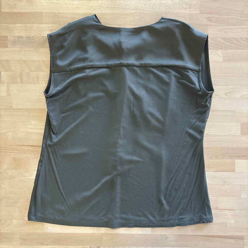 LTD Size L Green Sleeveless