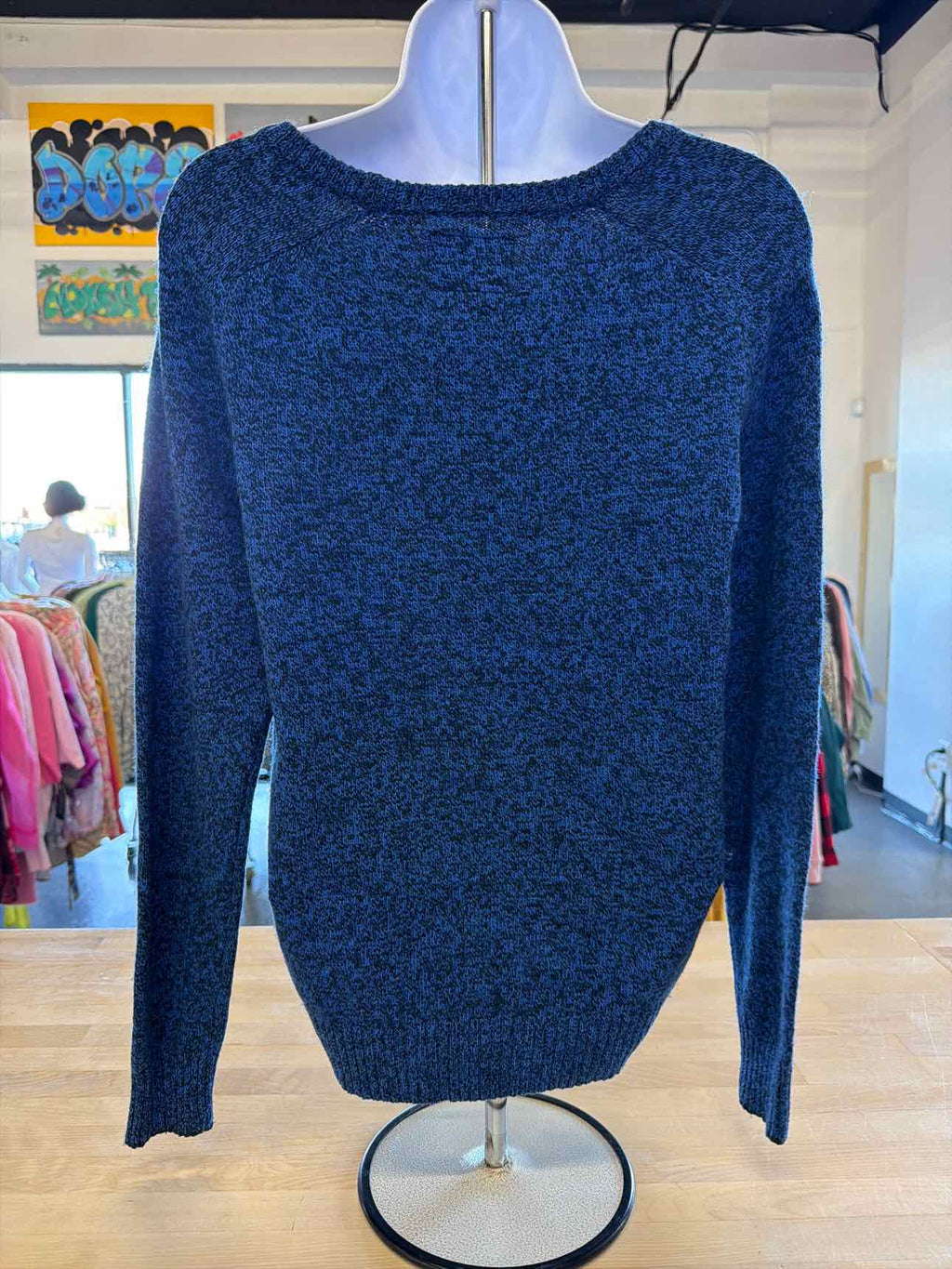 American Eagle Size XS Blue/black Used Sweater