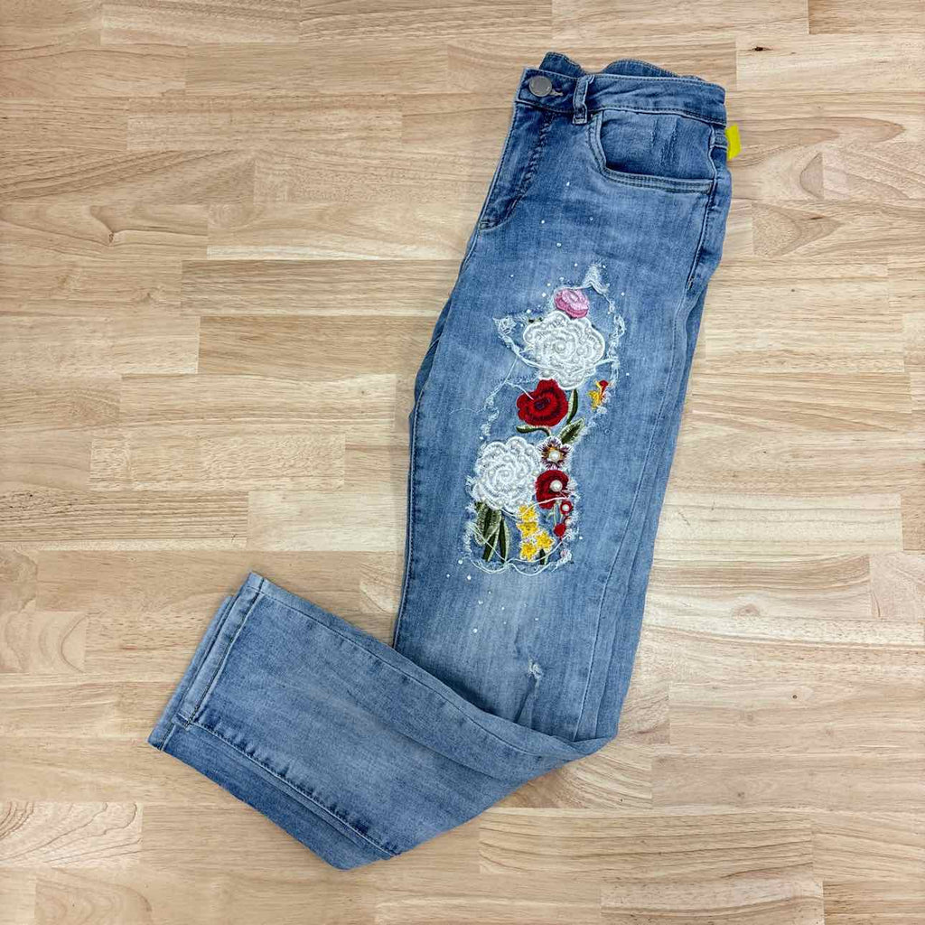 French Dressing Size 4 Blue Denim Preloved Jeans
