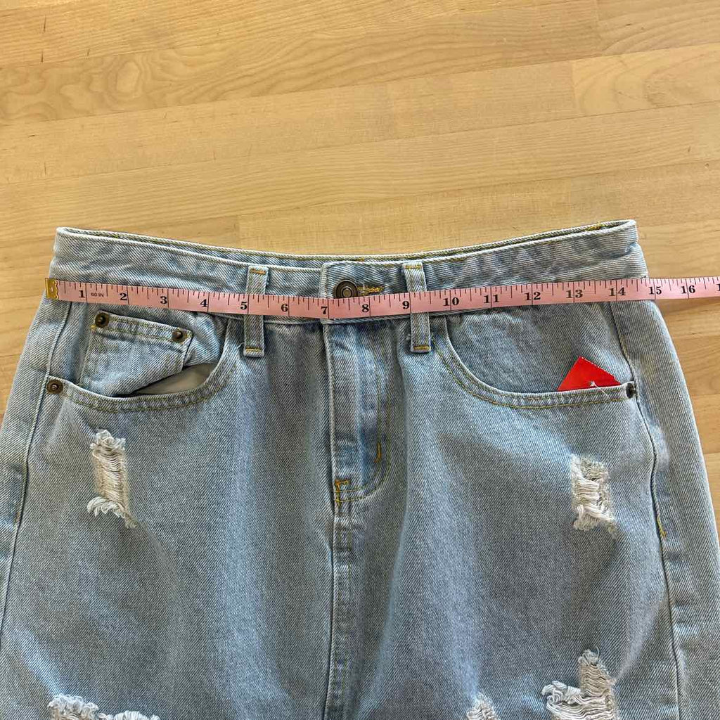 SAGE Size L Blue Used Skirt