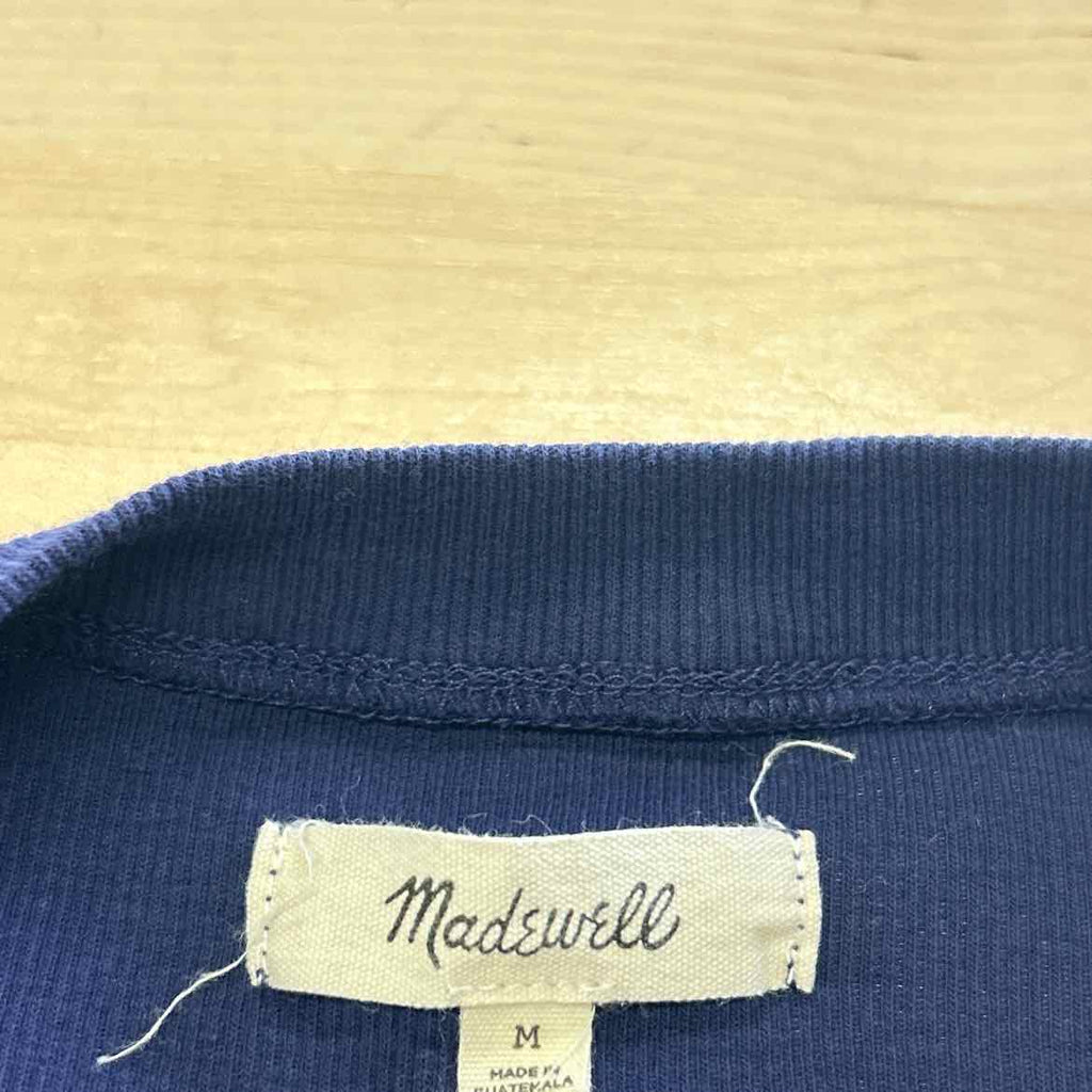 Madewell Size M Purple Preloved T-Shirt SS