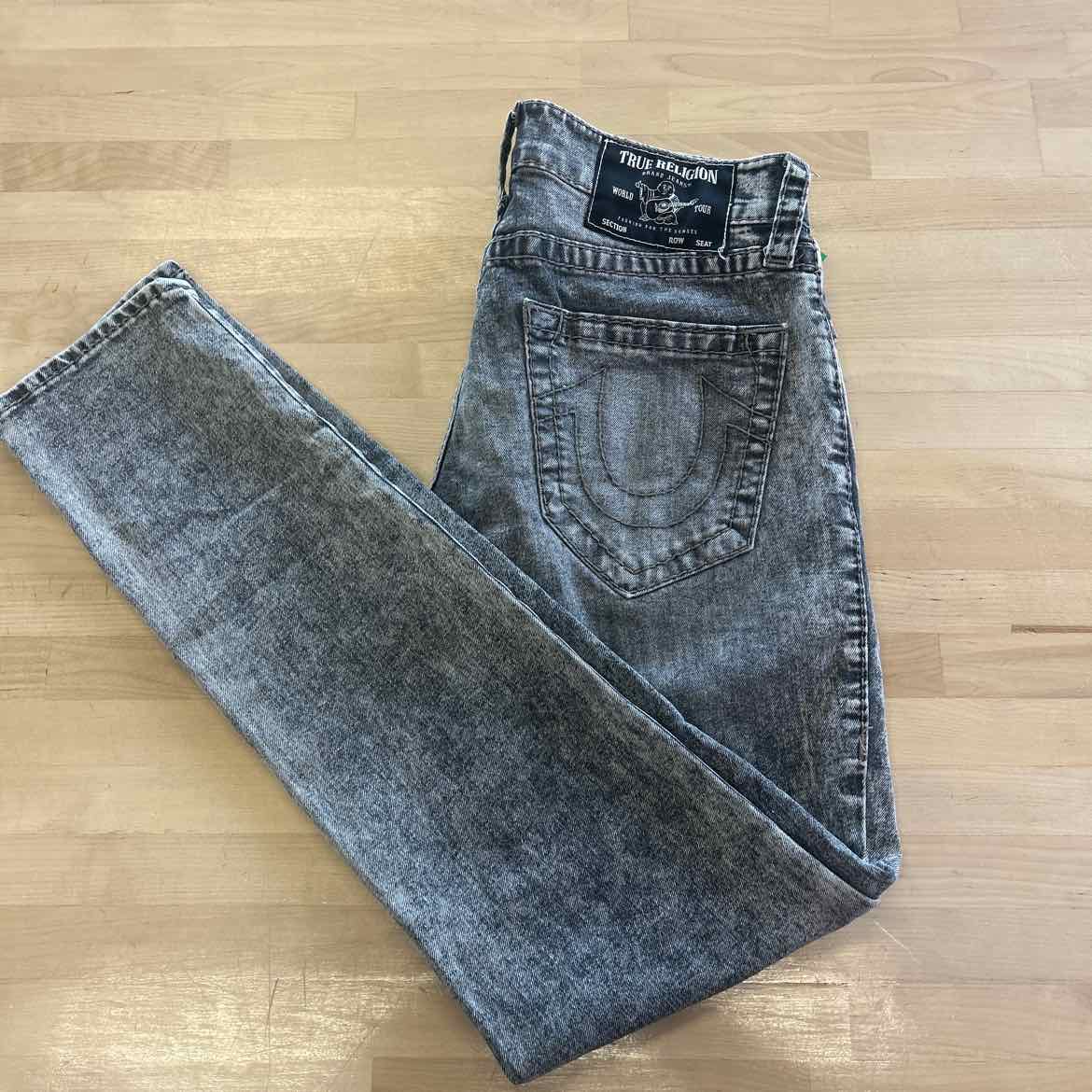 True Religion Size 29 Gray MENS Jeans