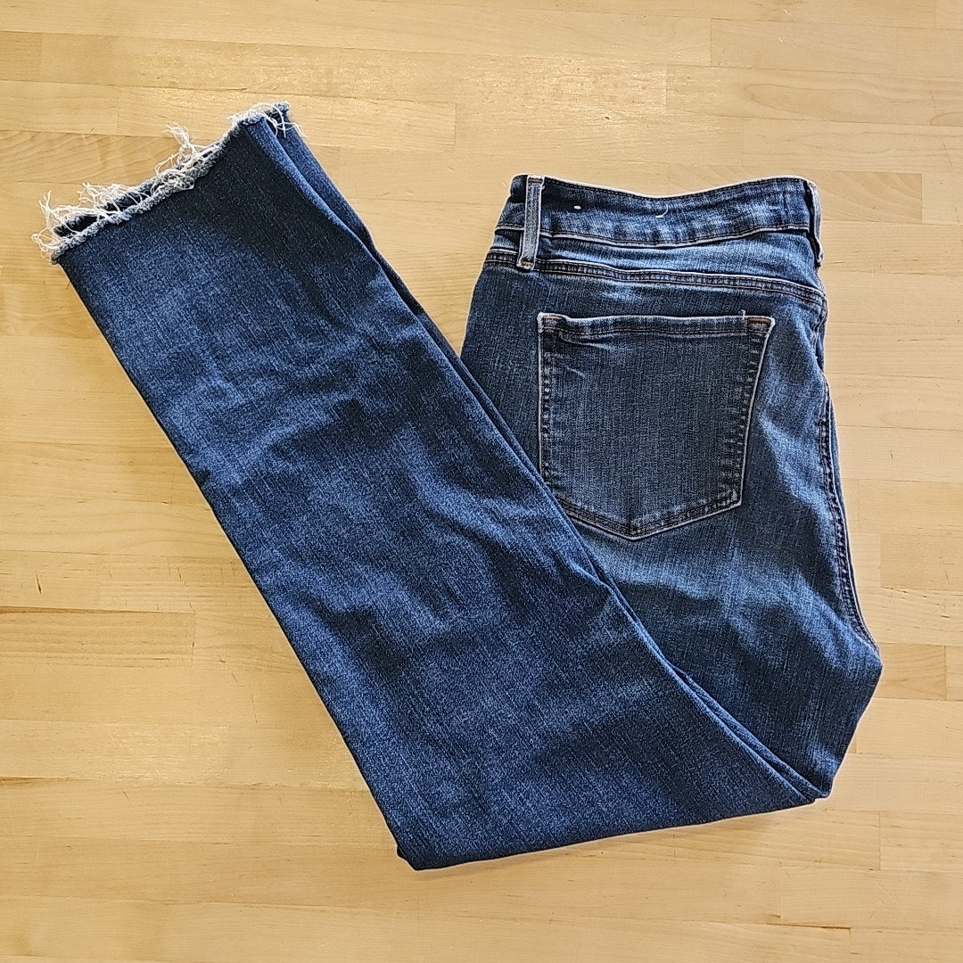 Loft Size 14 Blue Denim Preloved Jeans