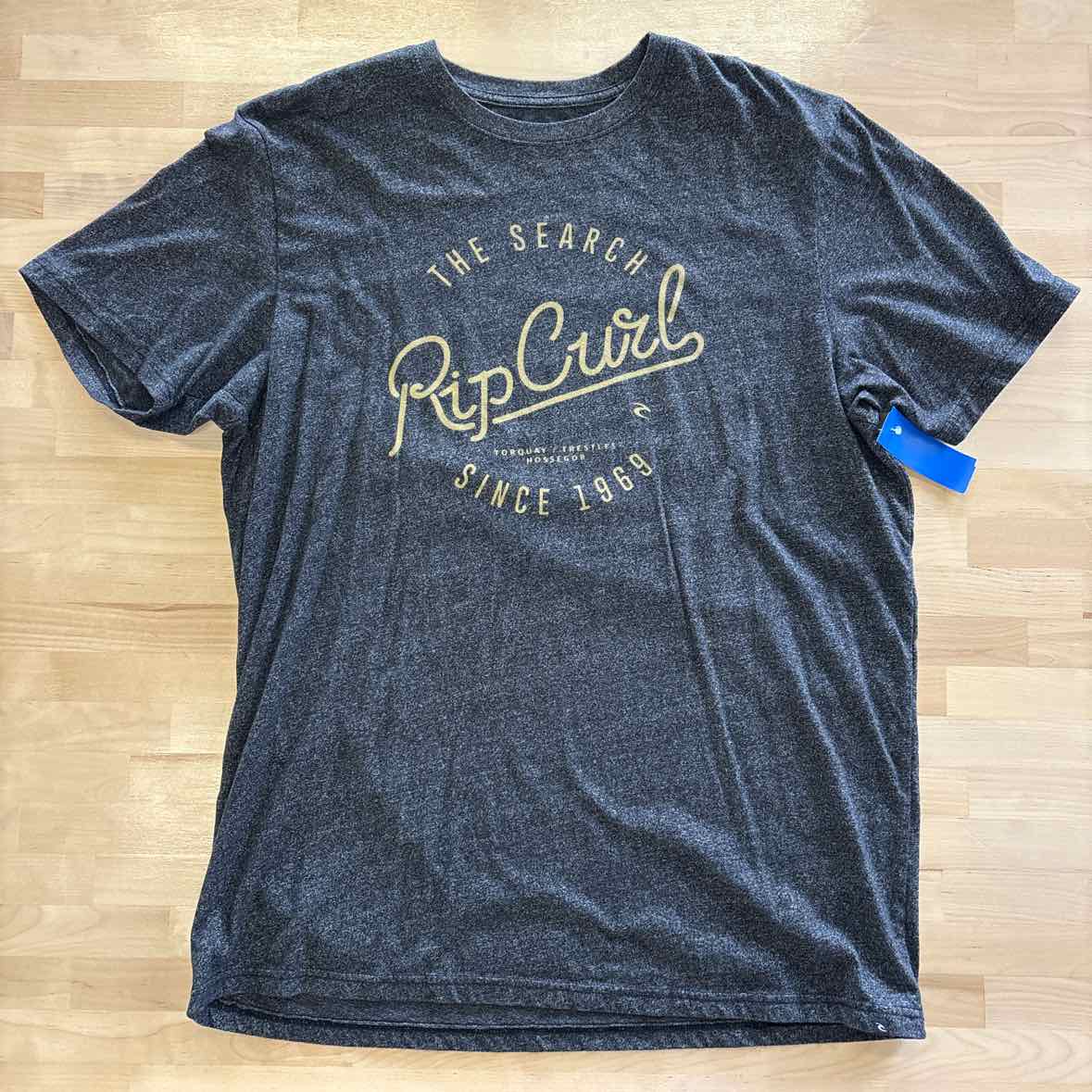 Ripcurl Men's Size L Gray MENS T-shirt