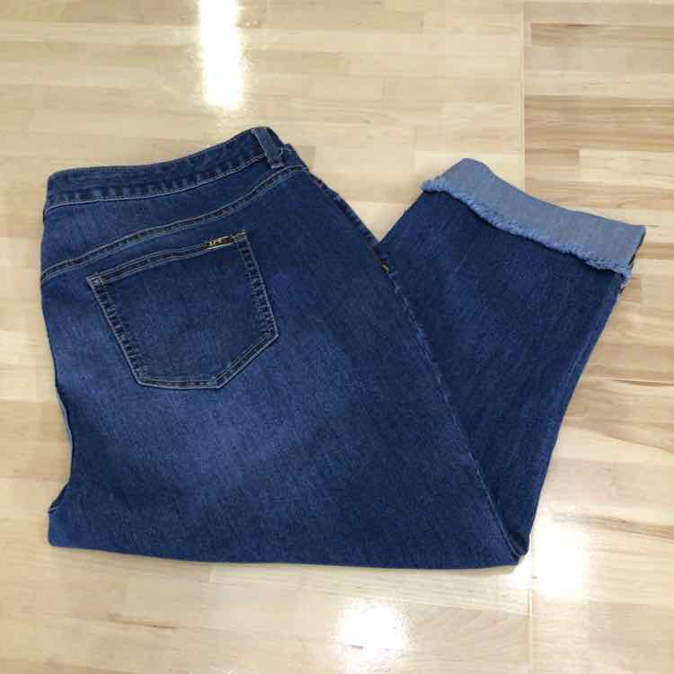 Jennifer Lopez Size 22 Blue Denim Preloved Jeans