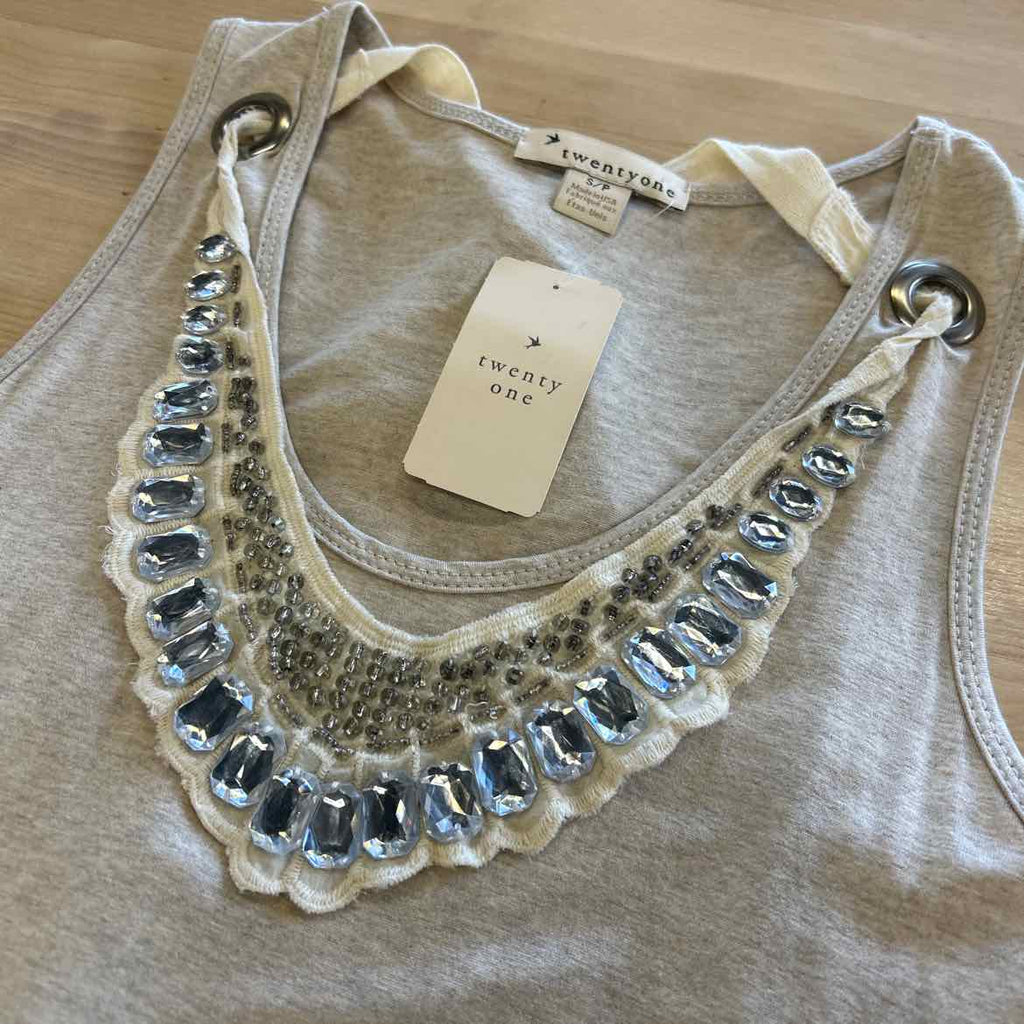 Twenty One Size S Beige Tank