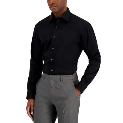Alfani Mens Classic Button Down Dress Shirt