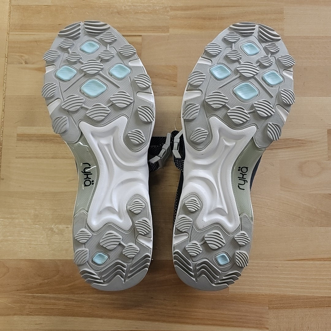Ryka Size 10 Blue/White Preloved Maryjane