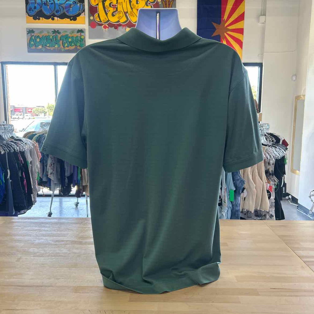 Cutter & Buck Size L Green Preloved MENS Polo