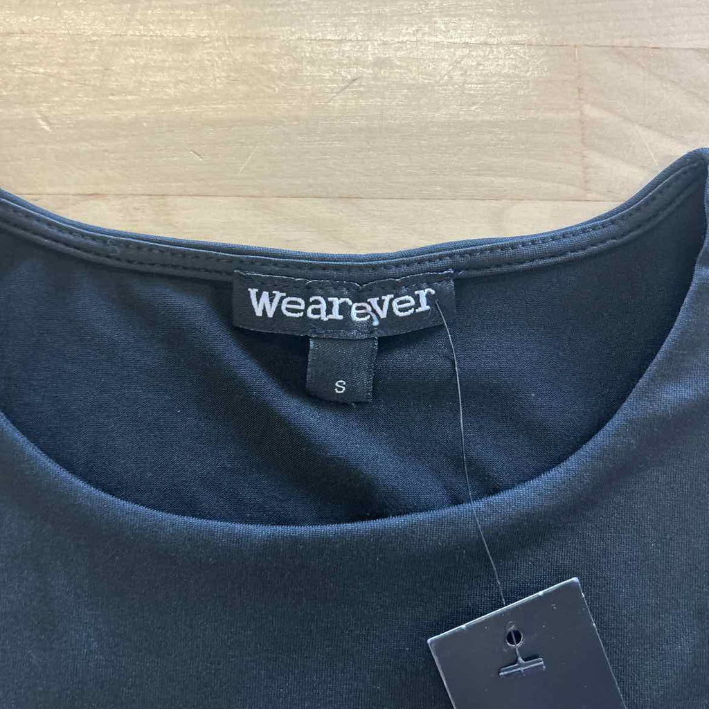 Wearever Size S Black Preloved Bodysuit