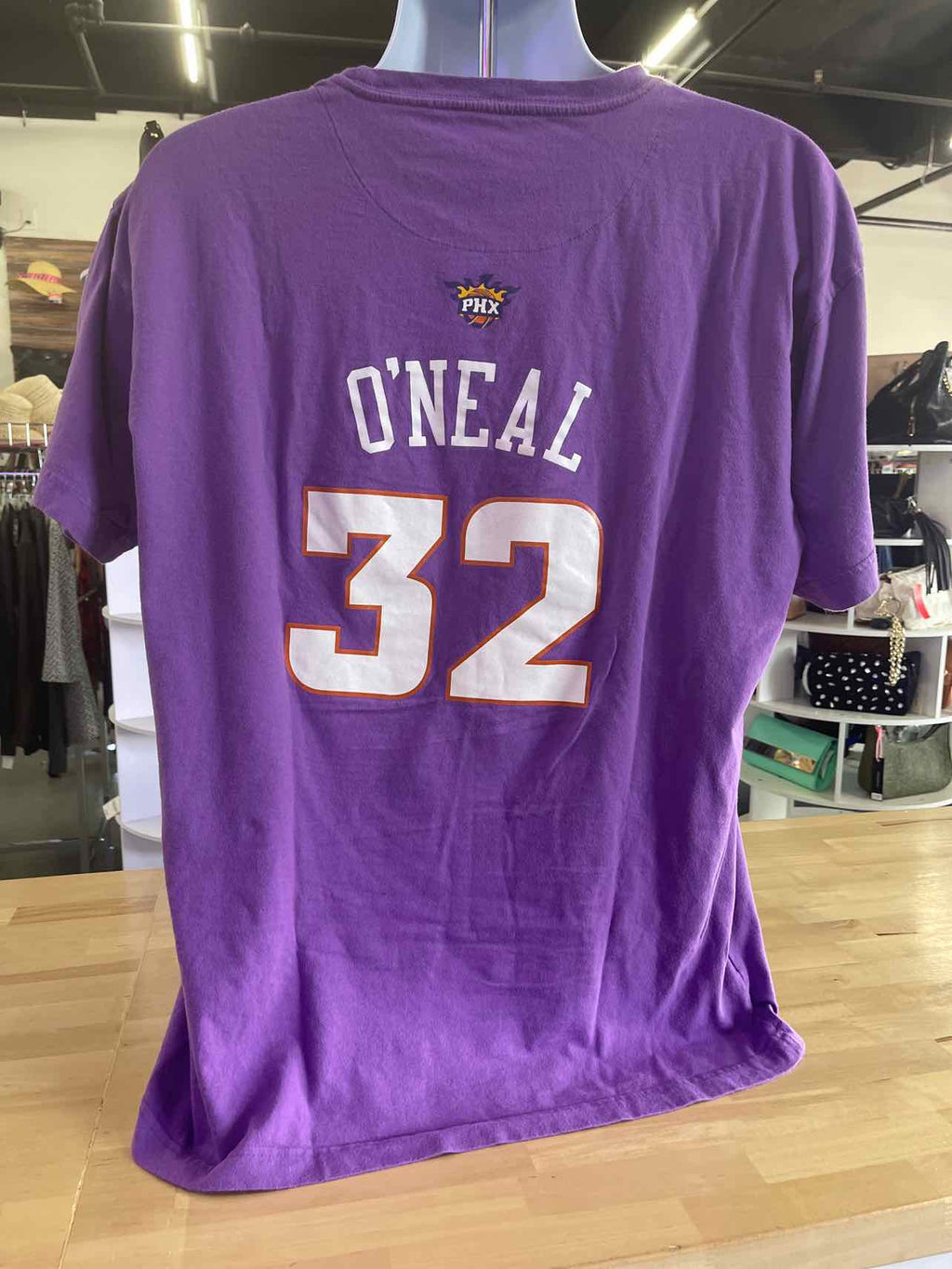 Mitchell & Ness Size XL Purple Preloved MENS T-shirt