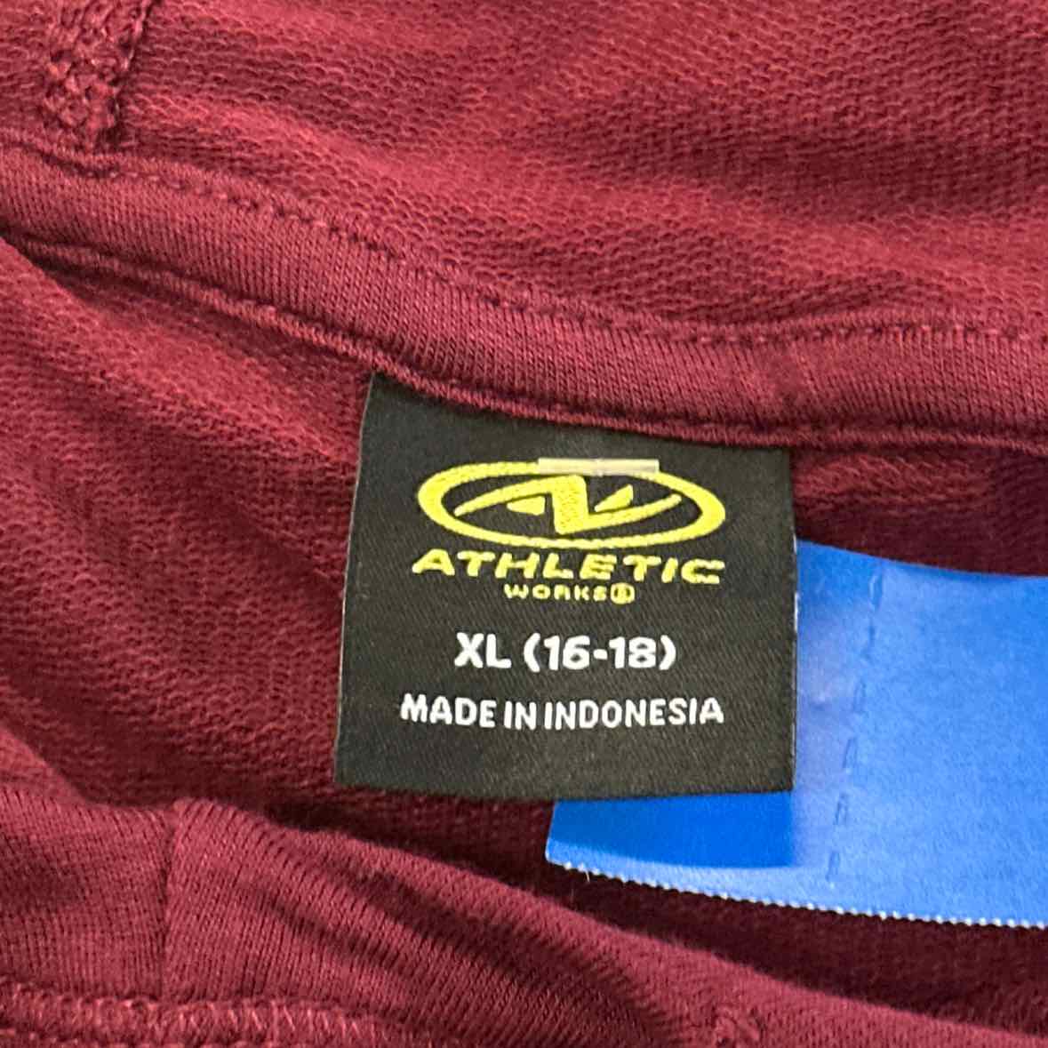 Athletic Works Size XL Red Hoodie