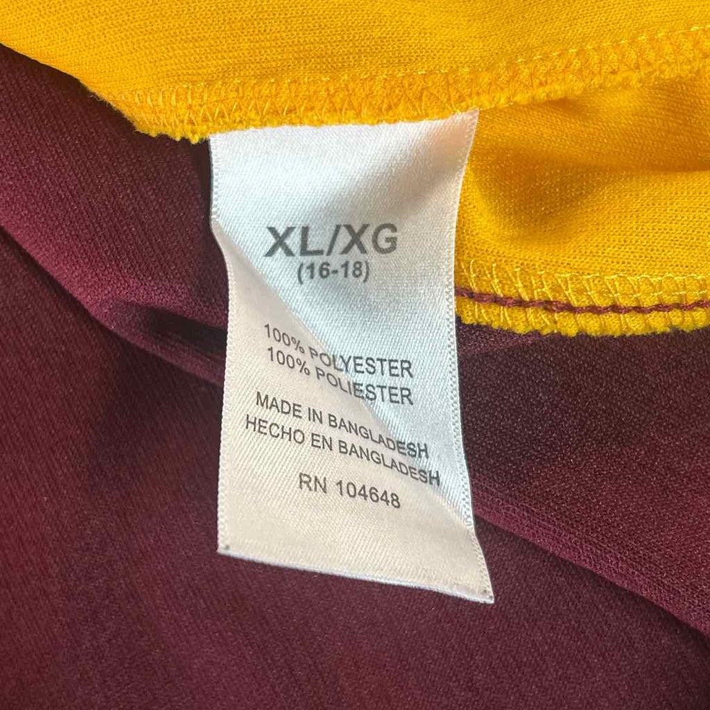 Knights Size XL Maroon Jade Preloved Athletic Tee