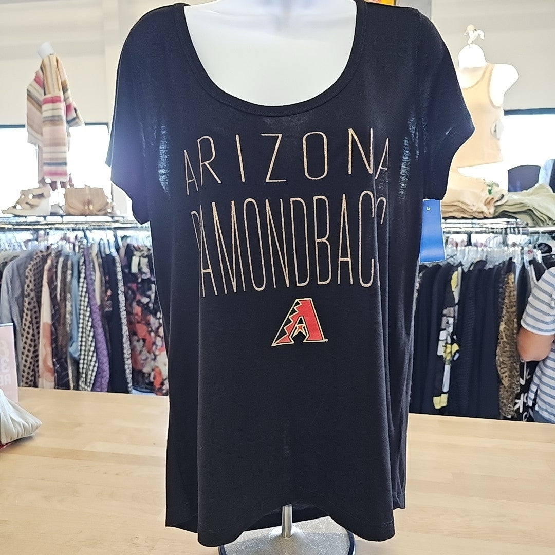 NBA Size L Black T-shirt