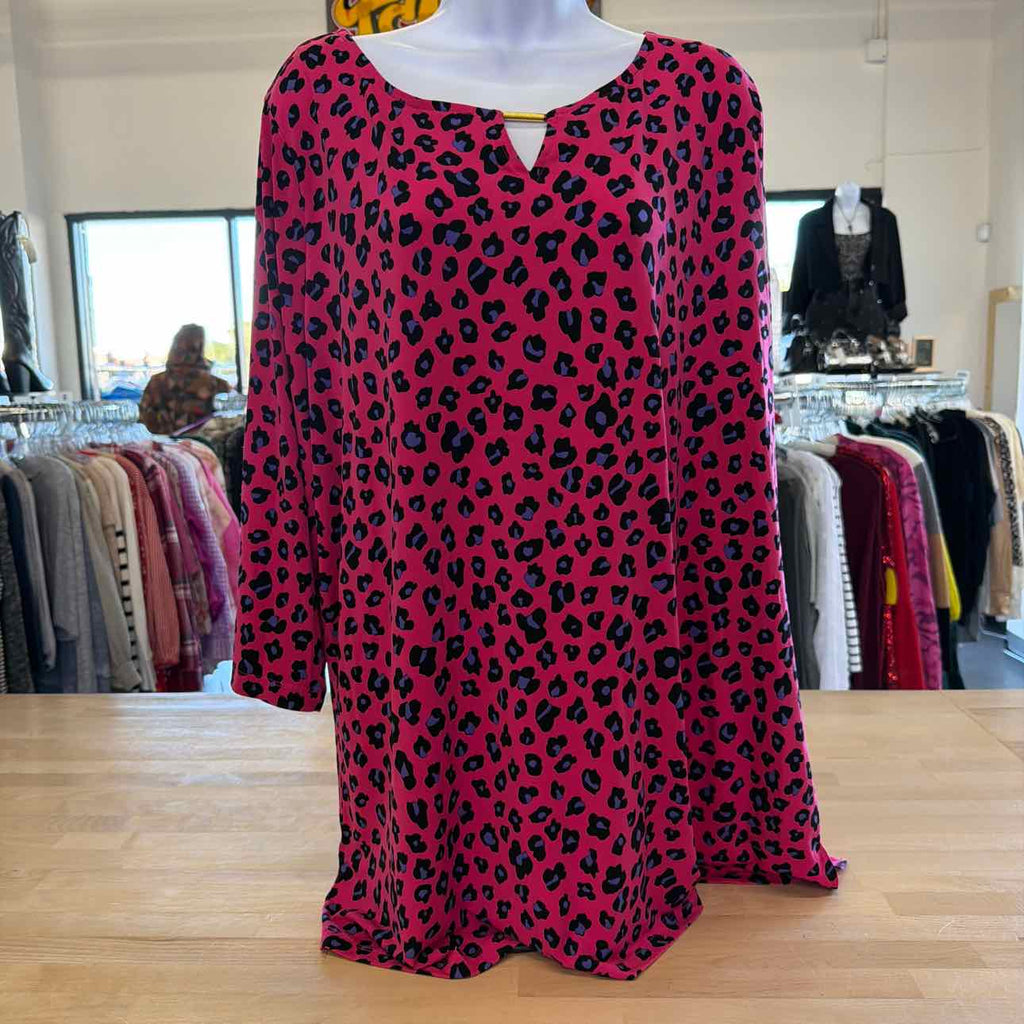 Iman Size 3X Pink Blouse