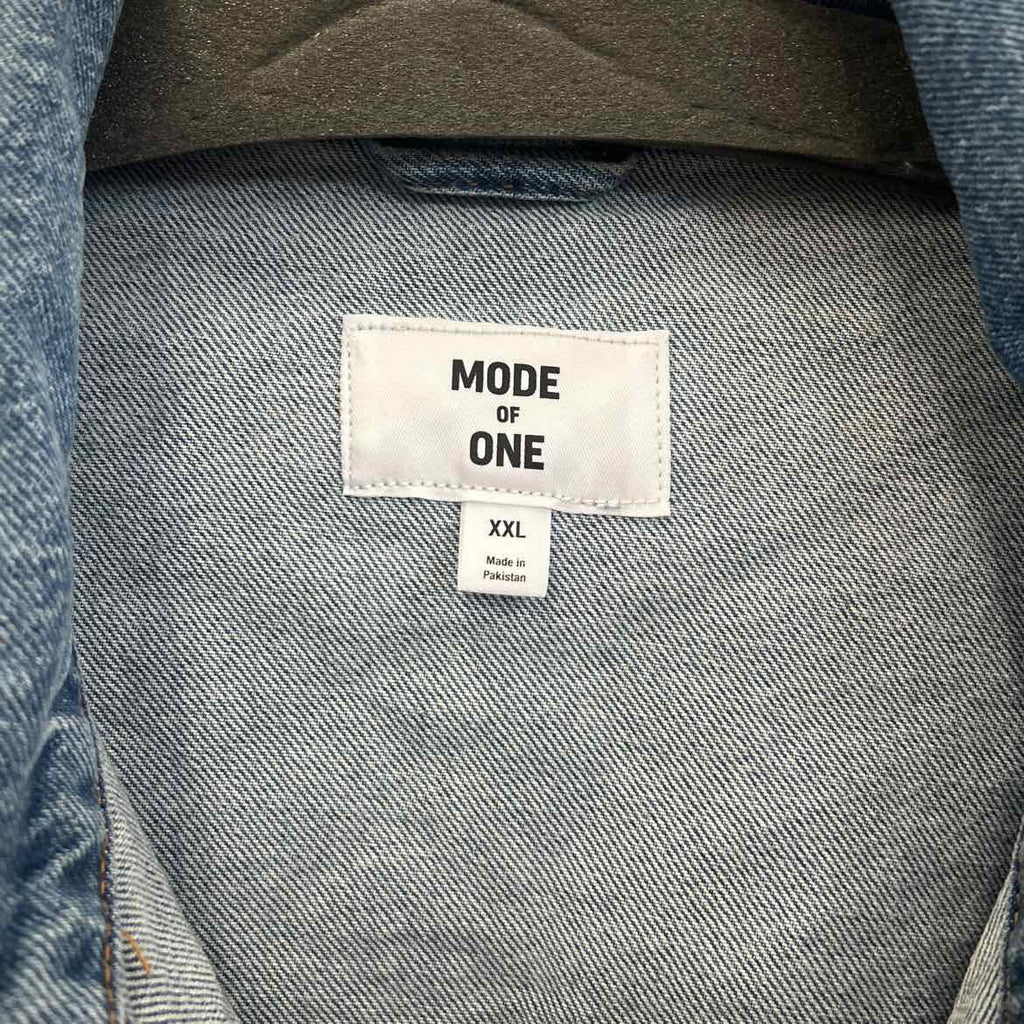 Mode Of One Size XXL Blue MENS Jacket