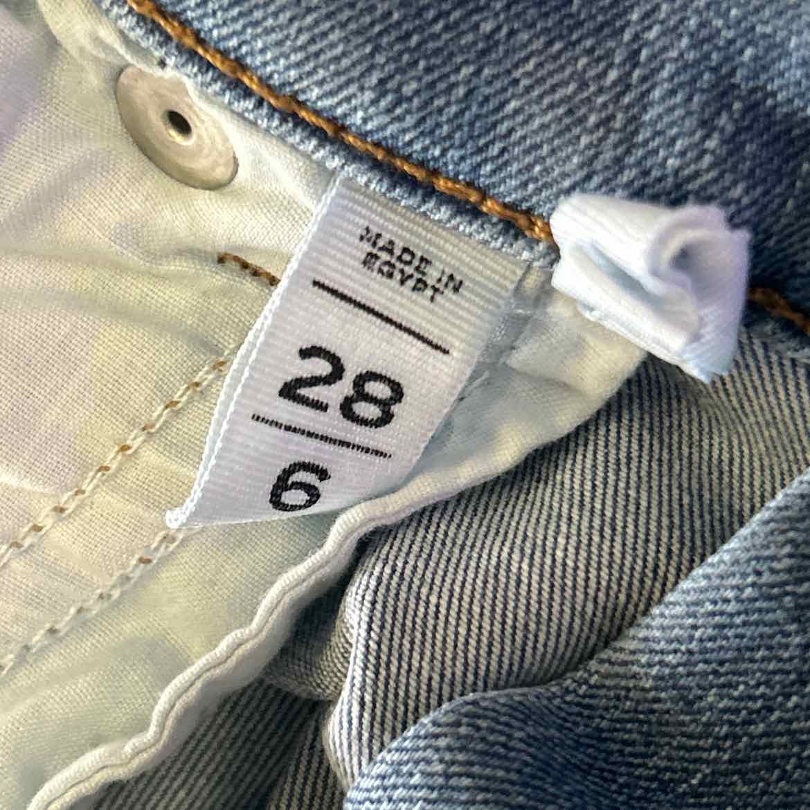 Loft Size 6 Blue Preloved Jeans
