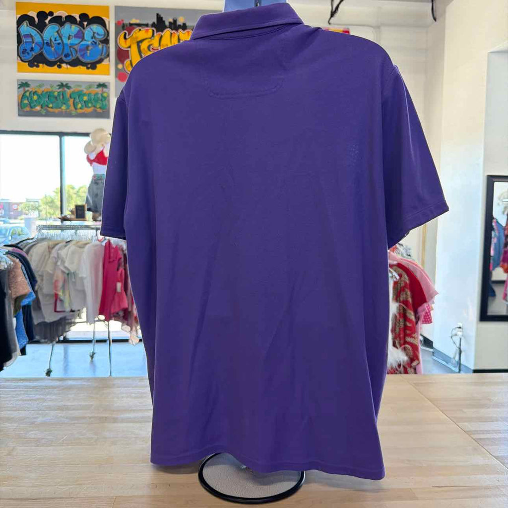 Tommy Bahama Size XXL Purple Preloved MENS Polo