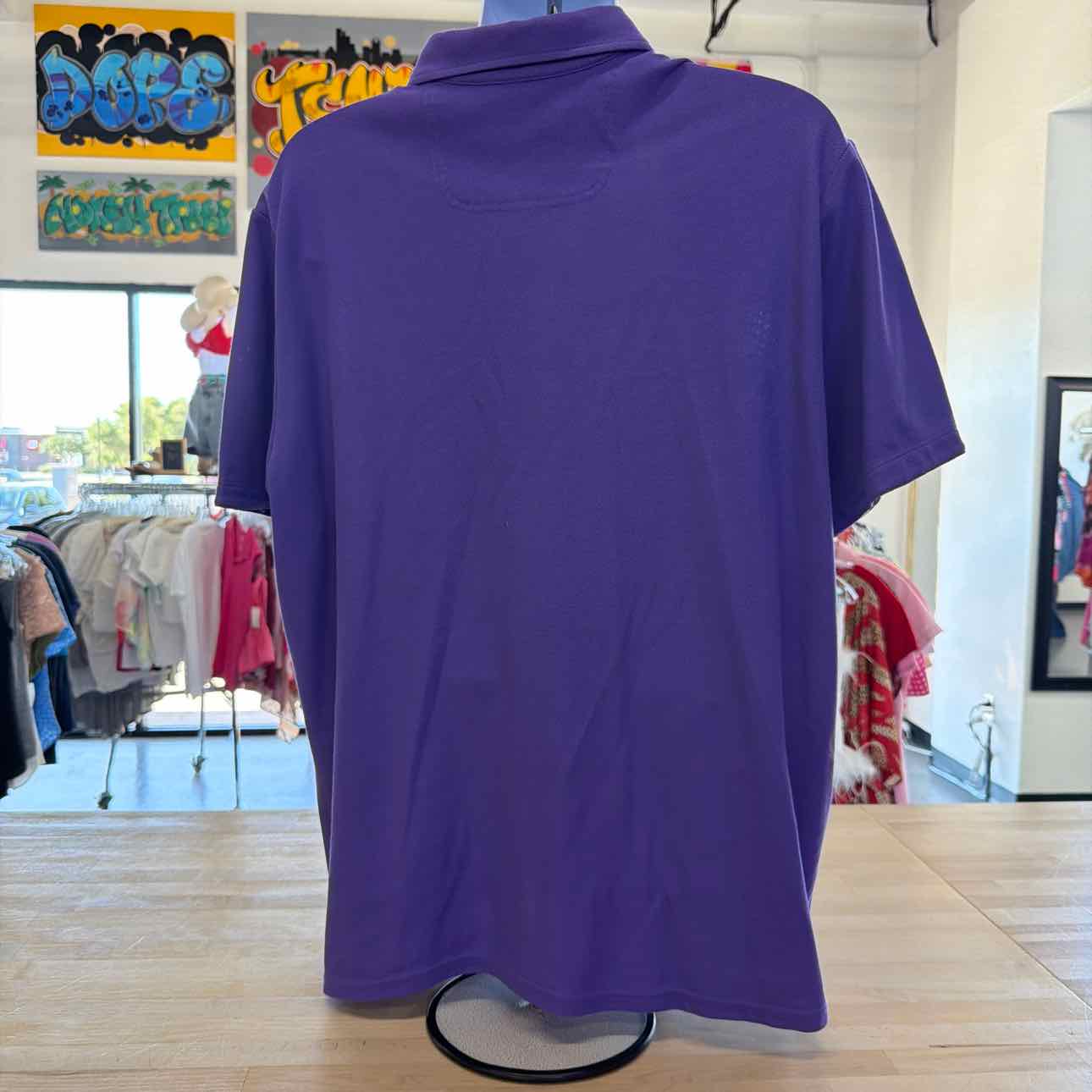 Tommy Bahama Size XXL Purple Preloved MENS Polo