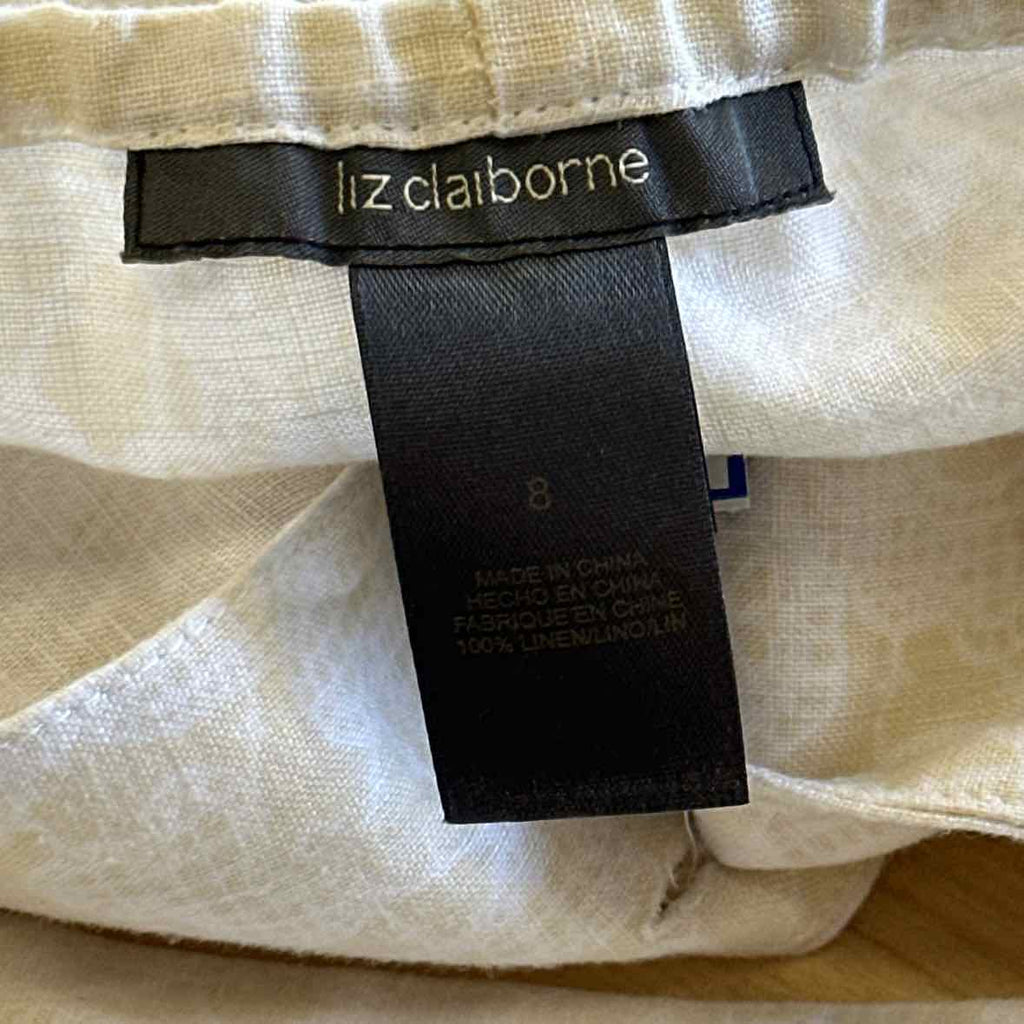 Liz Claiborne Size 8P White 2 pc sets