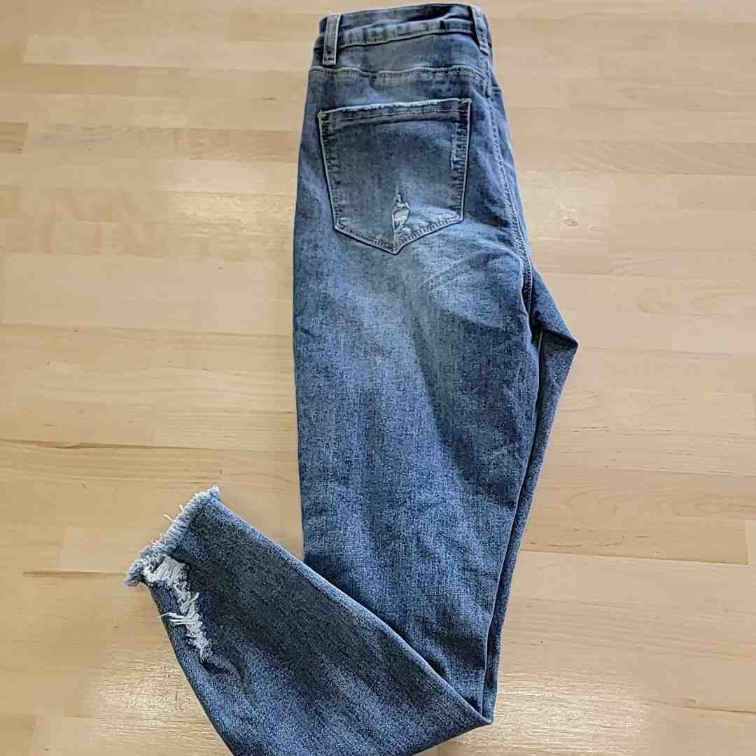 Indigo Rein Size 9 Blue Recycled Denim Curvy Fit NWT