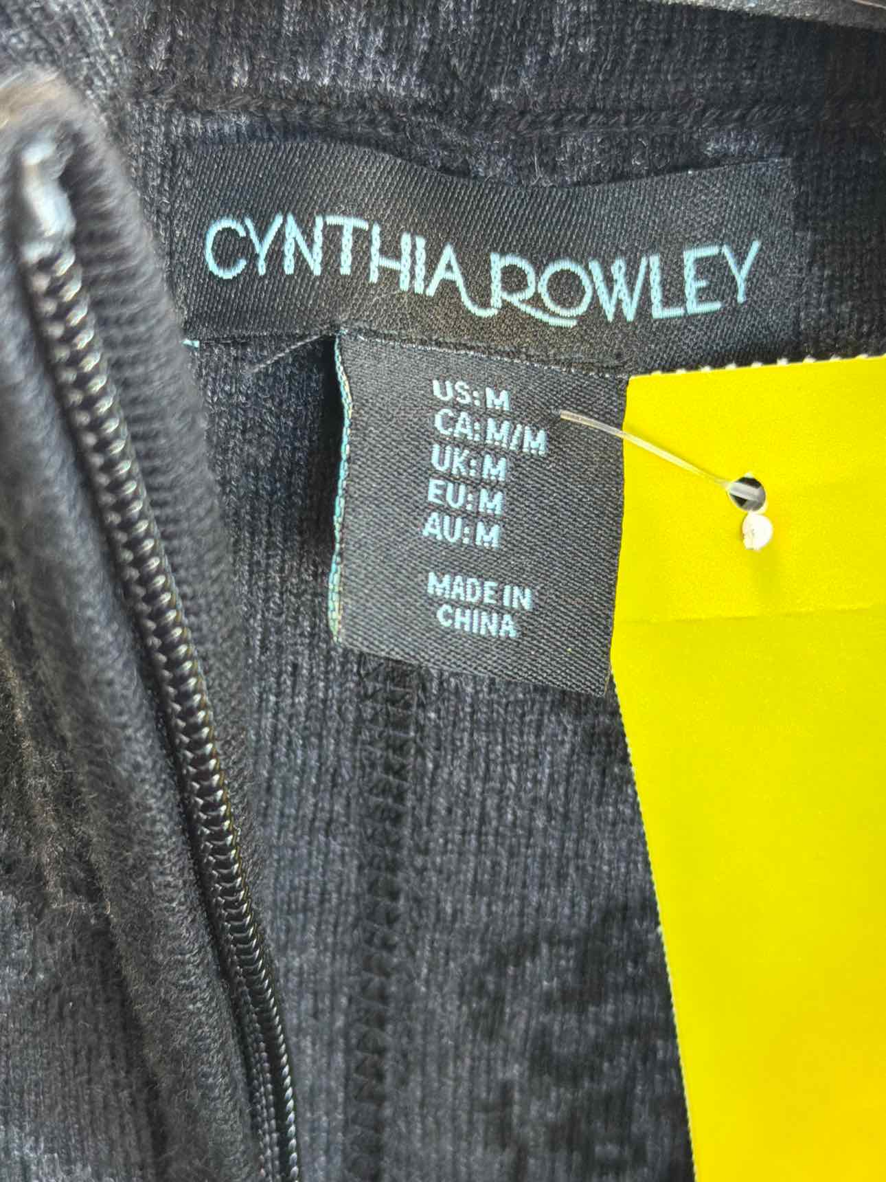 Cynthia Rowley Size M Gray & black Jacket