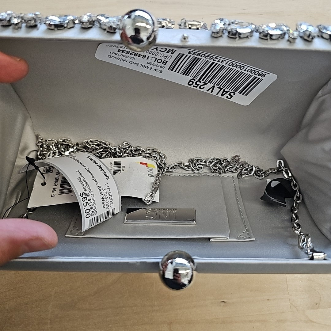 International Concepts Silver Handbag