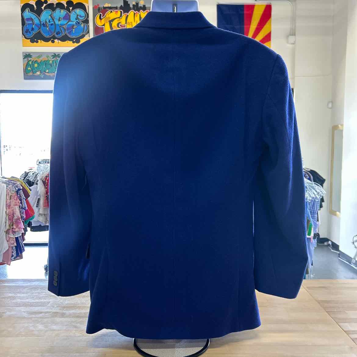 Paolo Negrato Classico Size M Blue Preloved MENS Blazer