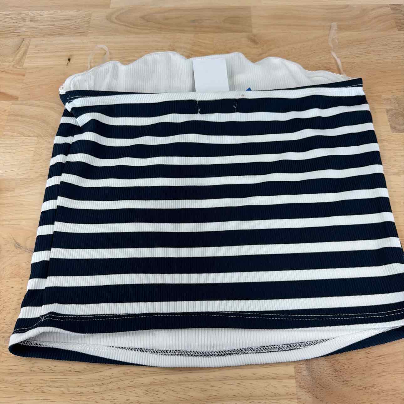 Just Polly Size L Printed Tube Top