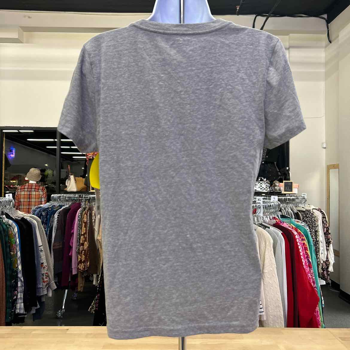 Lucky Brand Size S Gray T-shirt