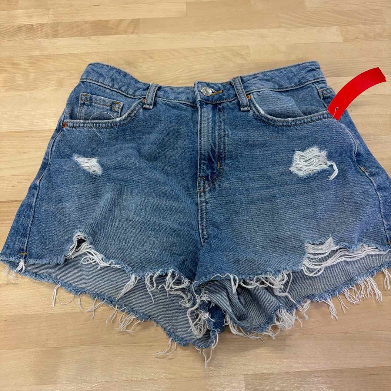 Forever 21 Size 27 Blue Shorts