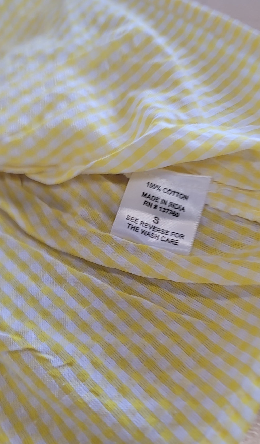 Live 4 Truth Size S Yellow Blouse