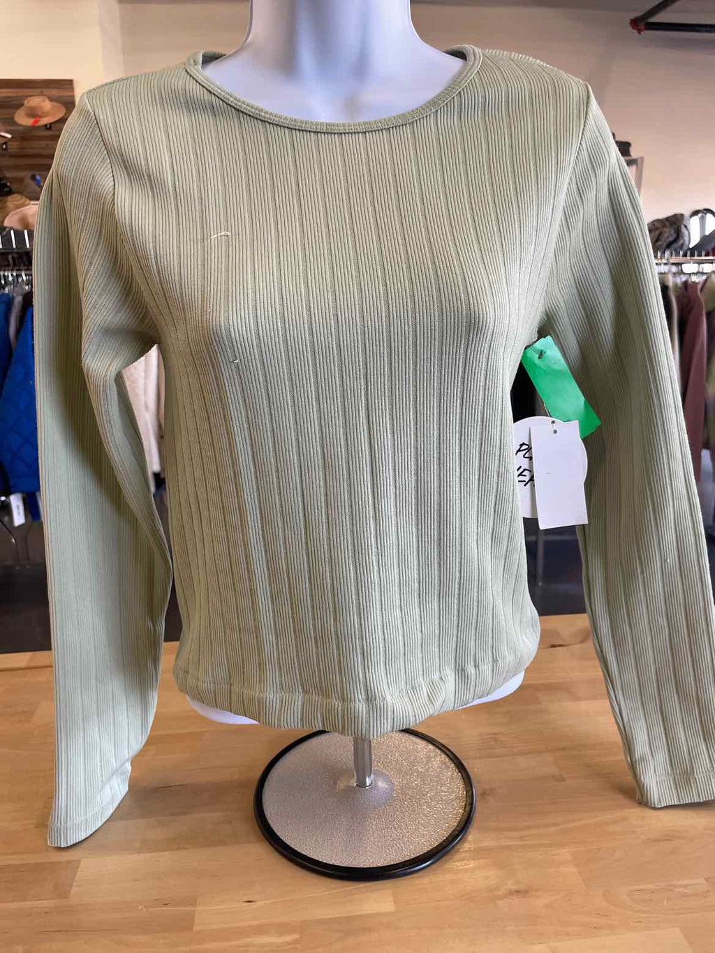 Planet Heart Size L Green Longsleeve