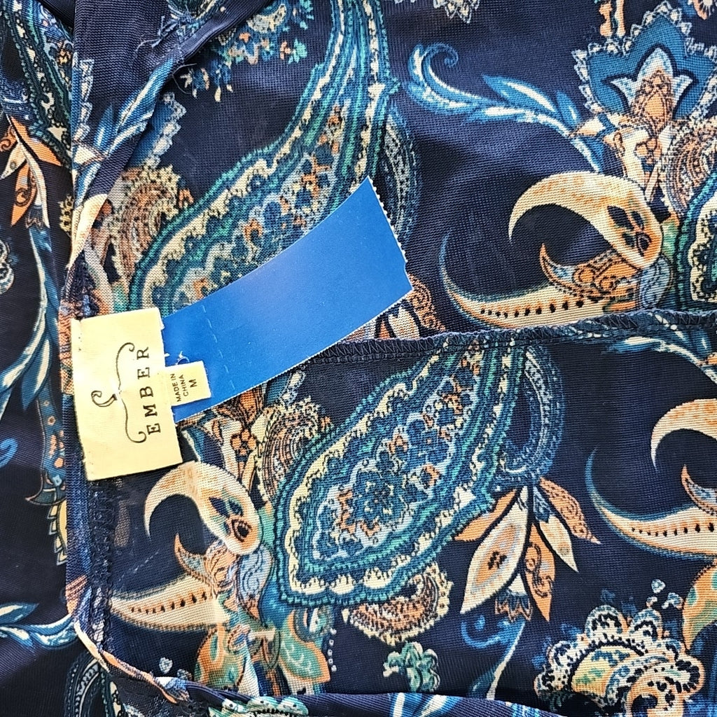 Ember Size M Blue Duster