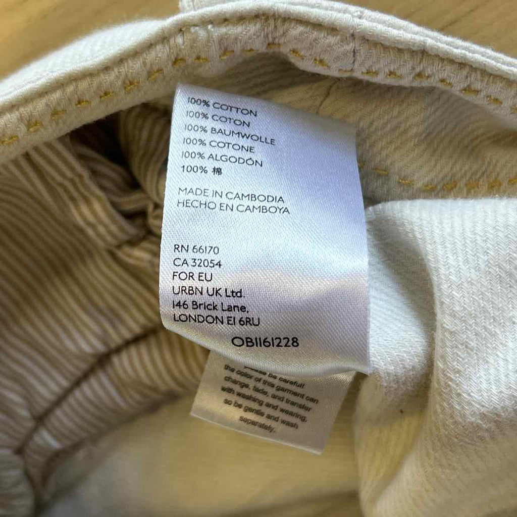 Anthropologie Size 4 Beige Preloved Pants