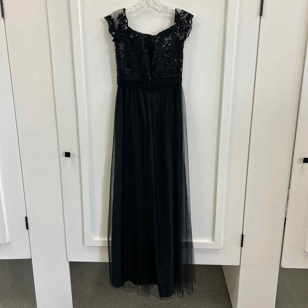 Amsale Size 4 Black Preloved Dress