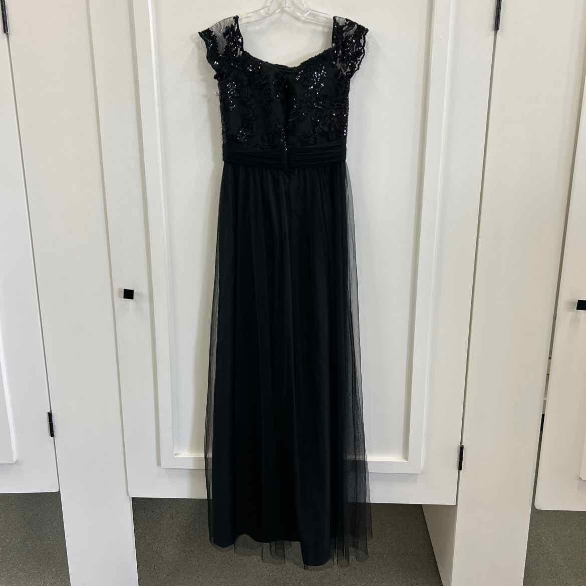 Amsale Size 4 Black Preloved Dress