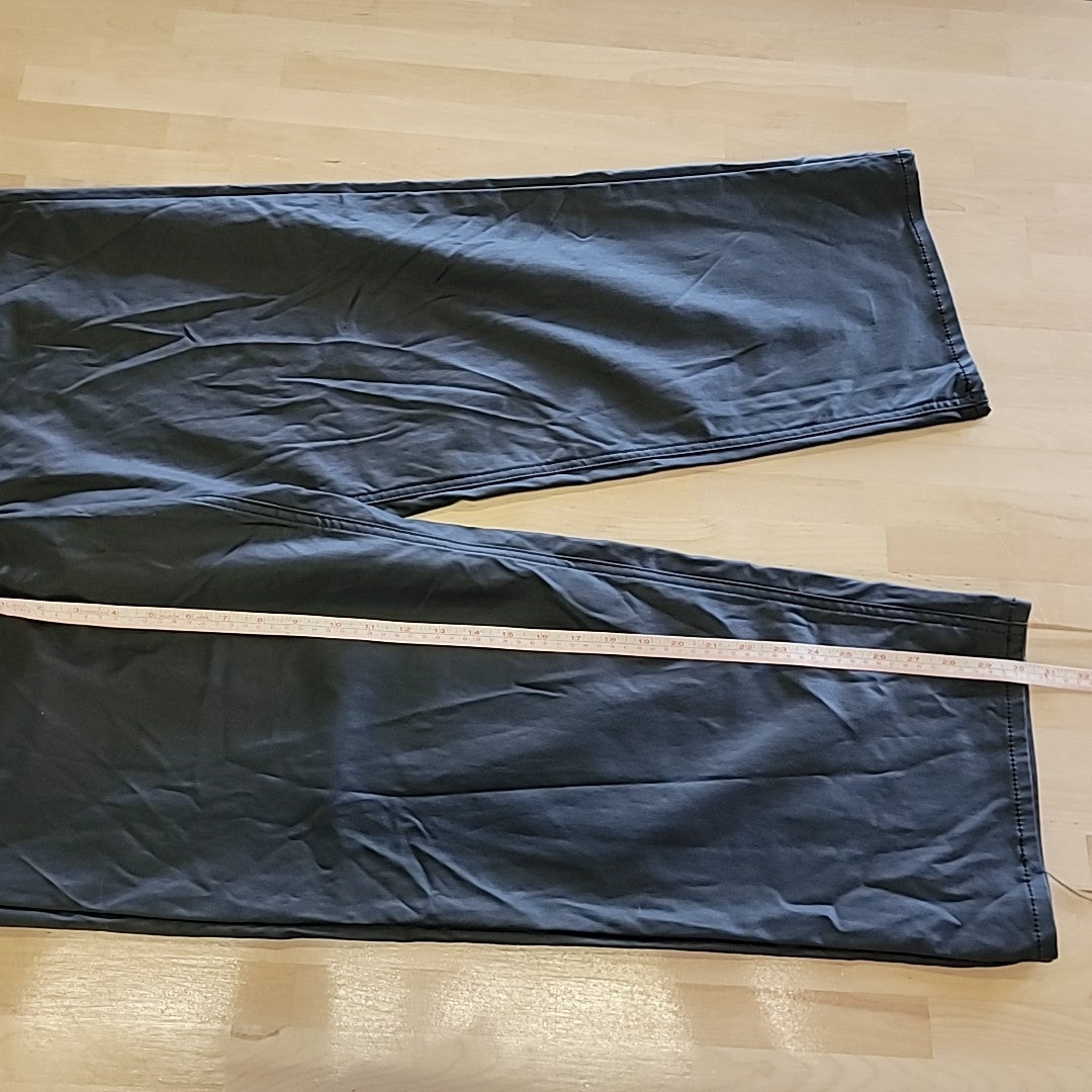 Almost Famous Size 15 Black 90's Fit Wide leg Faux Leather Jeans NWT