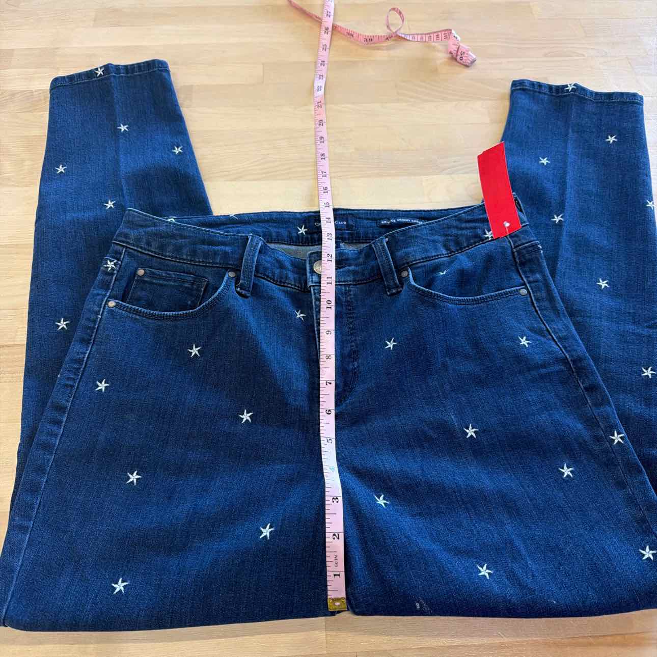 Charter Club Size 10 Blue Denim Preloved Jeans
