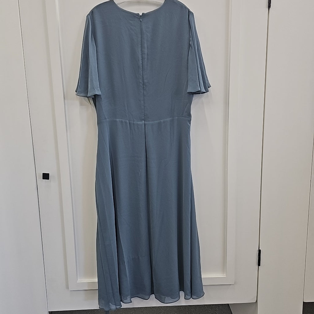 Ralph Lauren Size 18 Blue Dress