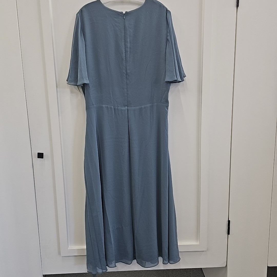 Ralph Lauren Size 18 Blue Dress