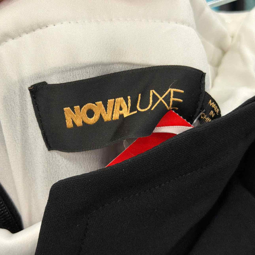 Fashion Nova Size M Black/White New Dress