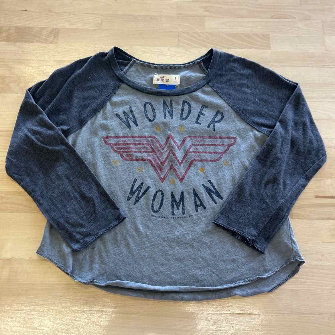 Hollister Size S Gray Crop Top