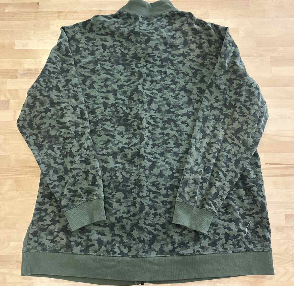 Reebok Size 3XLT Green Sweater