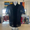 Twisted Tailor Size XS Black Preloved MENS Button Down Shirt