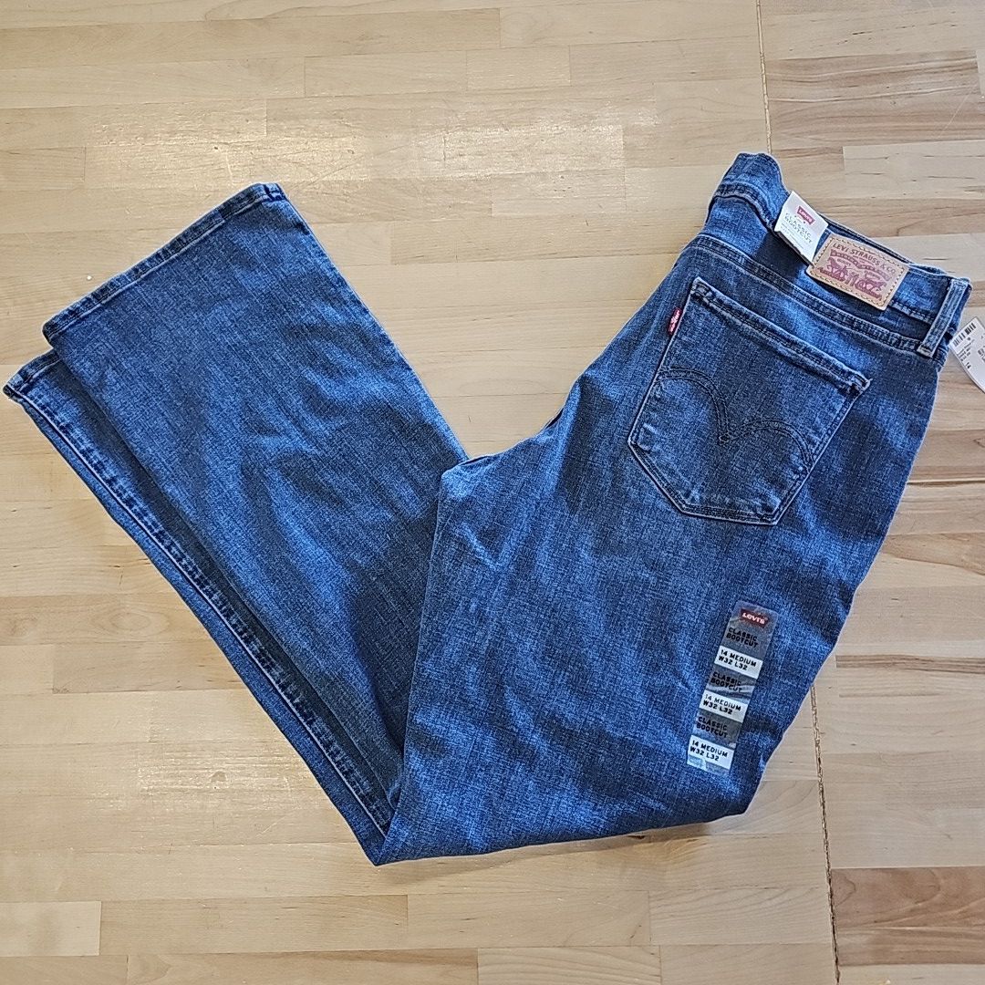 Levi's Size 14 Blue Denim New Jeans